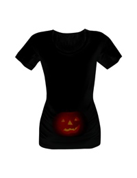 Obrázek hračky Tričko s potiskem halloween pro těhotné